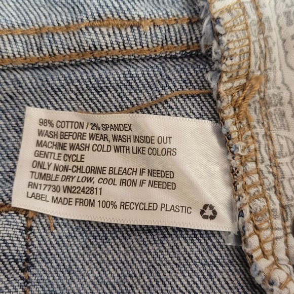 Wild Fable Ladies Jean Shorts size 8 NWOT - Picture 8 of 9